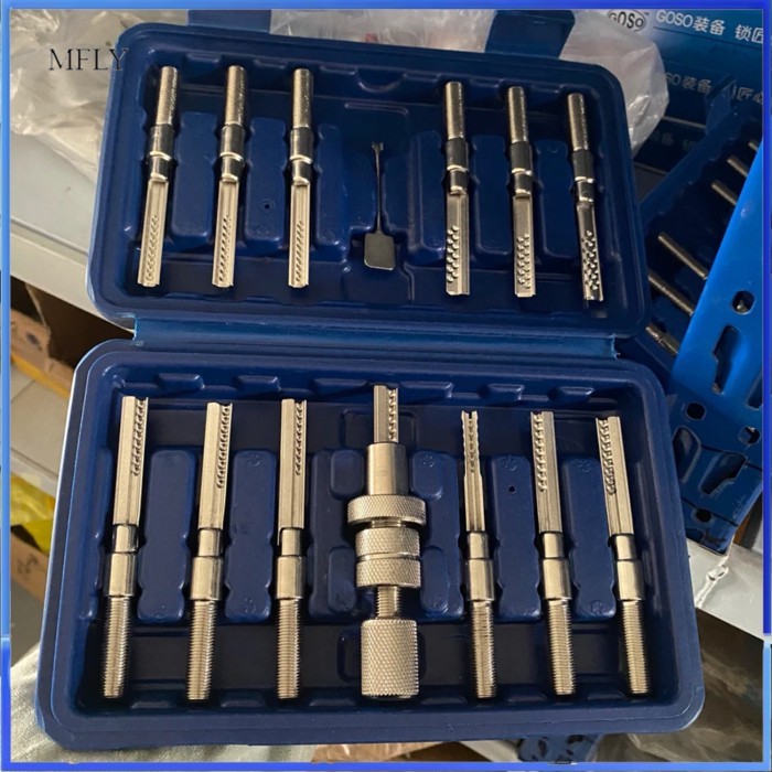 Locksmith Tools Lock Pick Tools Bump lockpicking tool,Super Dimple Lock Bump Kit