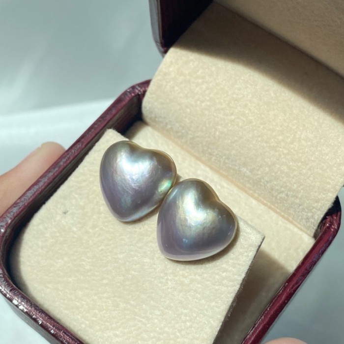 Krabi andaman pearl ต่างหูไข่มุกมาเบ้
