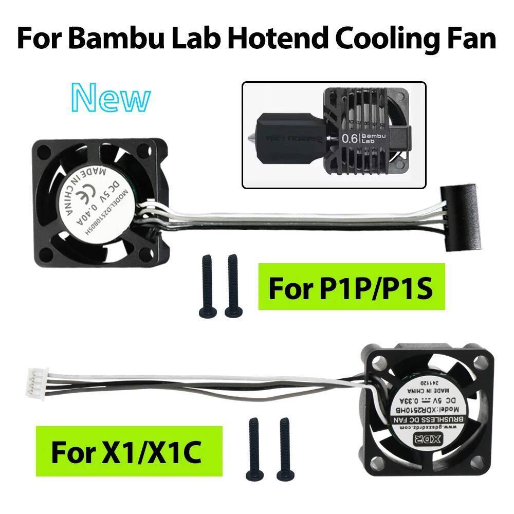 สําหรับBambu Lab X1 Hotendพัดลม 2510 18000 Rpm/minพัดลมระบายความร้อนCooler Fit Bambu Labพัดลมระบายคว