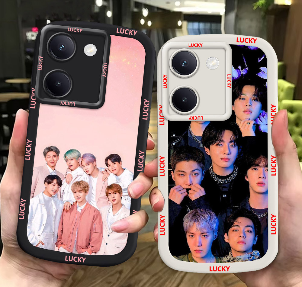 G58 kpop-Boys ขาวดำเคสโทรศัพท์หรับ VIVO Y27S Y36 V30 Pro V29E 5G ปก