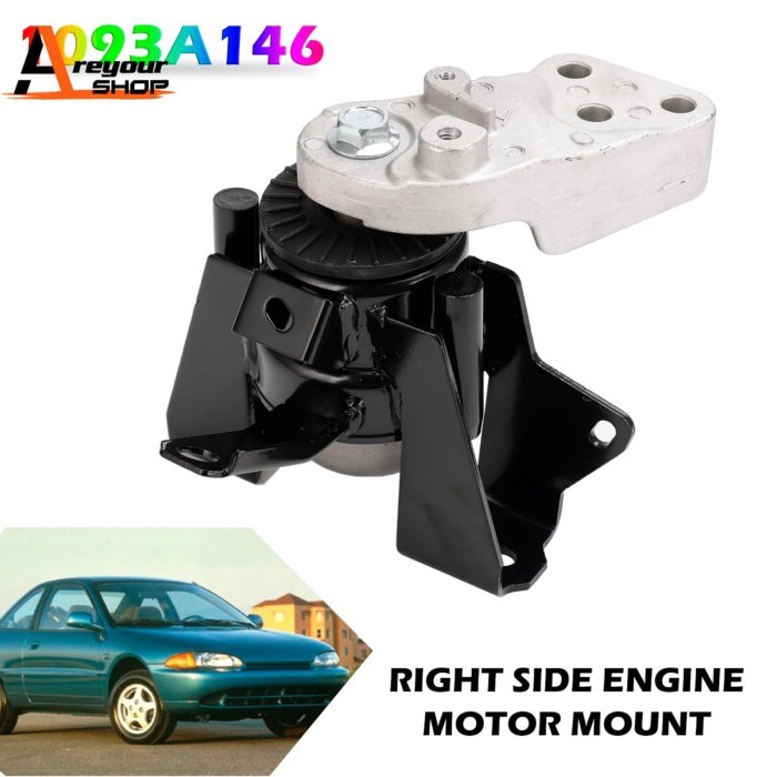Areyourshop Right Side Engine Motor Mount 1093A146 for Mitsubishi Mirage/G4 2014 2015 2016 2017 201