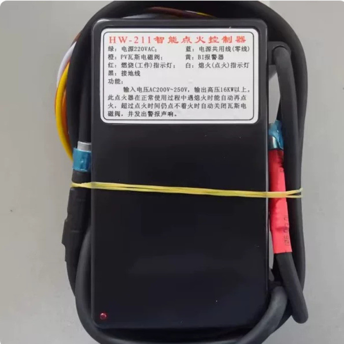 ไฟฟ้า Pulse เตาอบ Igniter Gas Burner จุดระเบิด Controller แรงดันไฟฟ้าสูงเอาต์พุต Ignitor พร้อม Spark