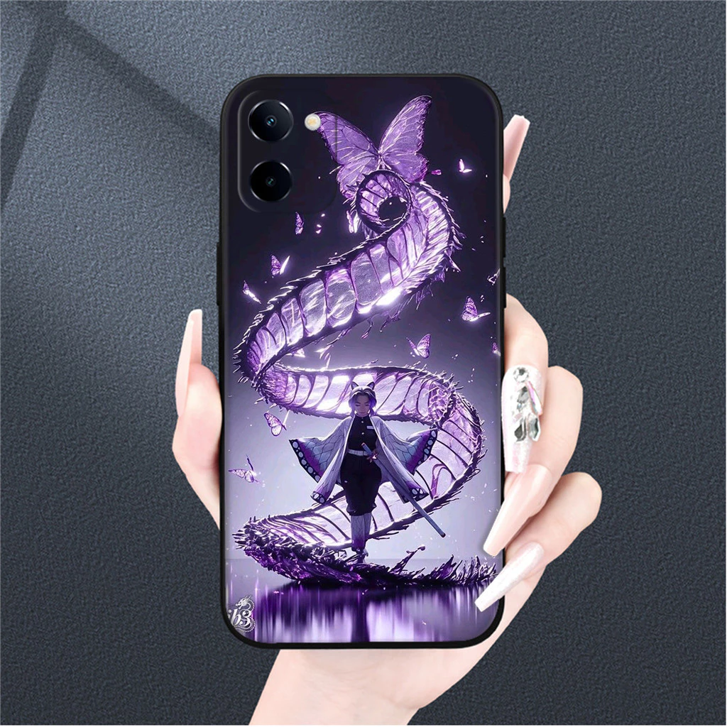 เคสซิลิโคนลาย Demon Slayer Shinobu สำหรับ Vivo Y01/Y02T/Y02/Y03/Y5S/Y11/Y11S/Y20i/Y20S/Y12S/Y12A/Y15S/Y15A/Y16/Y17/Y12/Y15/Y17S thumbnail 6