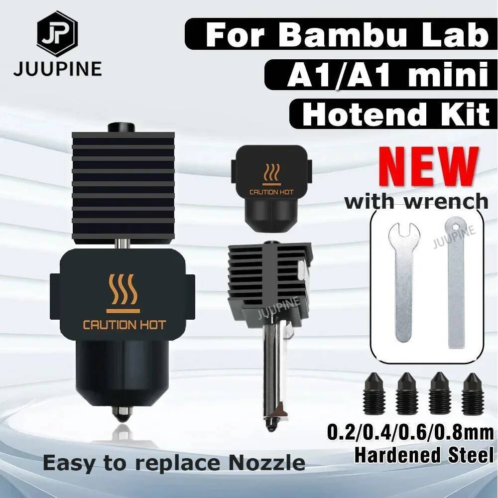 อัปเดตสําหรับBambu Lab A1 Mini Hotendชุดเปลี่ยนหัวฉีดBambulab A1 Hotend A1 MiniหัวฉีดHot End Assembl