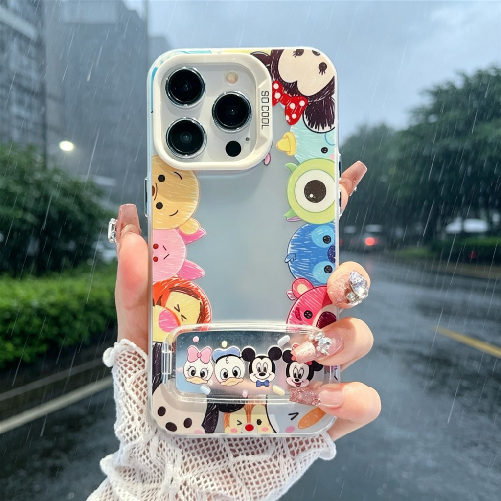 เคสRealmeใช้งานร่วมกับสําหรับRealme 16 15 14 Pro c75 12 10 13 c33 Mirror Mount