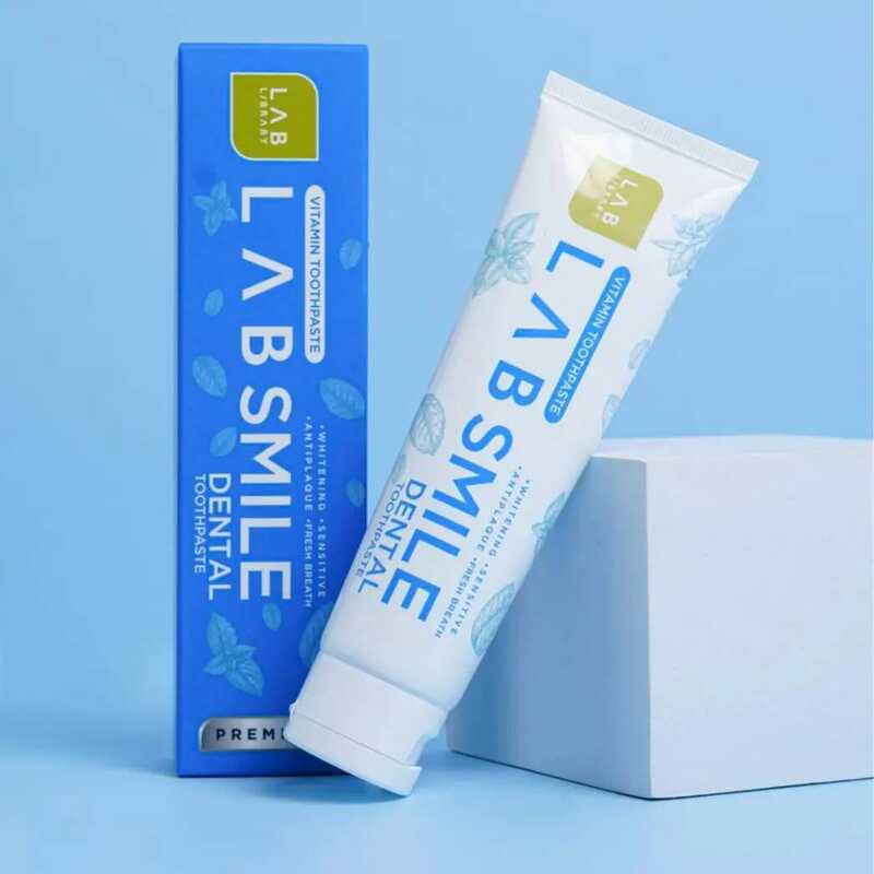 ลดสนั่น! LAB SMILE DENTAL แลบสไมล์ เด้นทอล ยาสีฟันสูตรพรีเมี่ยม