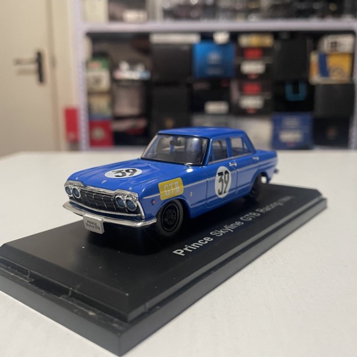 1: 43 Norev Prince Nissan Prince Skyline GTB Racing 1964 รถรุ่น