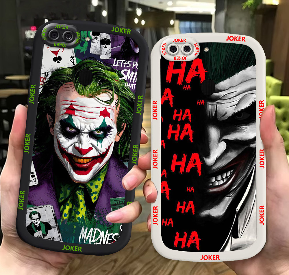 G48 Joker ขาวดำเคสโทรศัพท์หรับ OPPO A12E A12S A7 A11K A12 A5S ปก