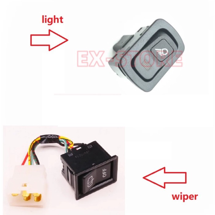 wiper light switch for kubota mini digger KX180-3,KX033-4,KX080-3S,KX161-3,KX91-3S,U35-3,KX080-4