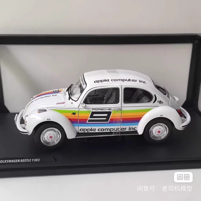 SOLIDO 1/18 VW BEETLE 1303 #9 Volkswagen Beetle Alloy Car Model 1975 S8 Out of Print Car Model