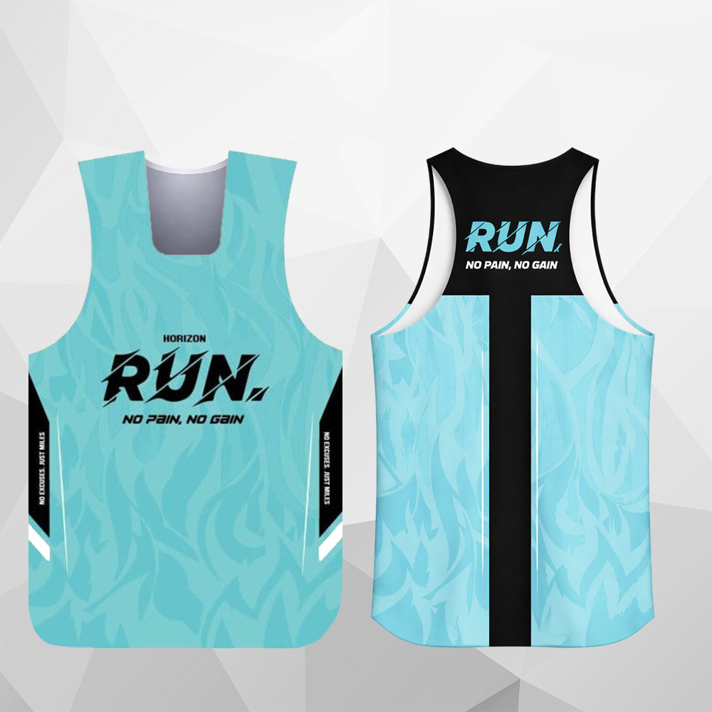 RUN no pain no gain เสื้อกีฬา เสื้อวิ่ง ULTRA LIGHT เบาบาง Sport Running Jersey