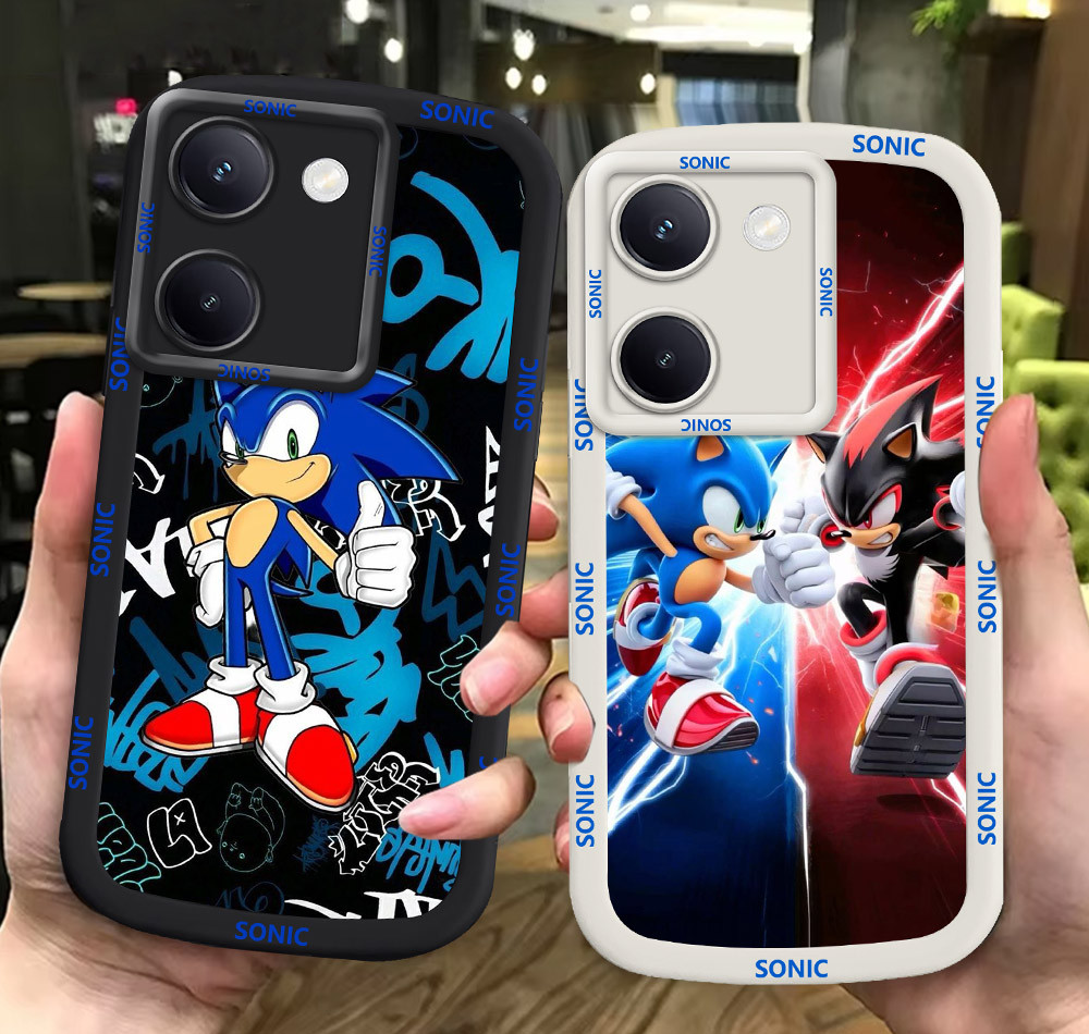 G42 Sonic ขาวดำเคสโทรศัพท์หรับ VIVO Y27S Y36 V30 Pro V29E 5G ปก