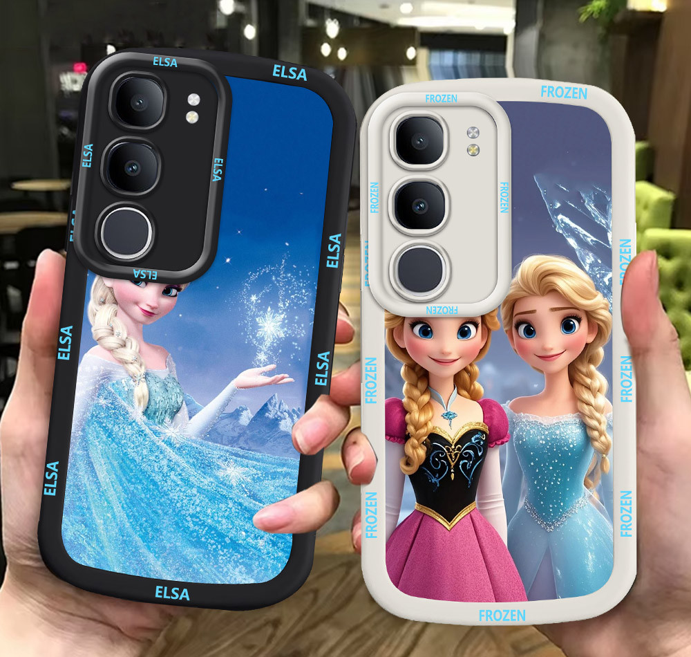 G34 Frozen ขาวดำเคสโทรศัพท์หรับ VIVO V25 V50 Y29 V25E Lite 5G ปก