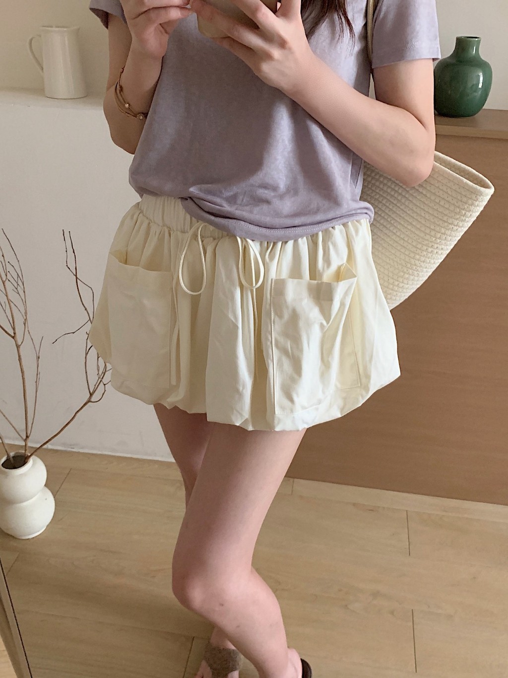กระเป๋าคาดเอวแบบยืดหยุ่น Casual Bud Hakama 102240