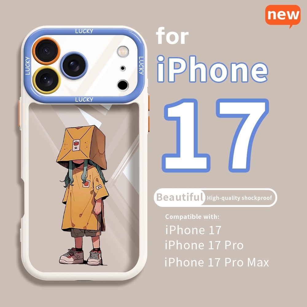 (พร้อมส่งทันที) เคสโทรศัพท์ลายการ์ตูน กันกระแทก ป้องกันรอยขีดข่วน เคส TPU นุ่ม| ไอโฟน 17 ไอโฟน 17 โป