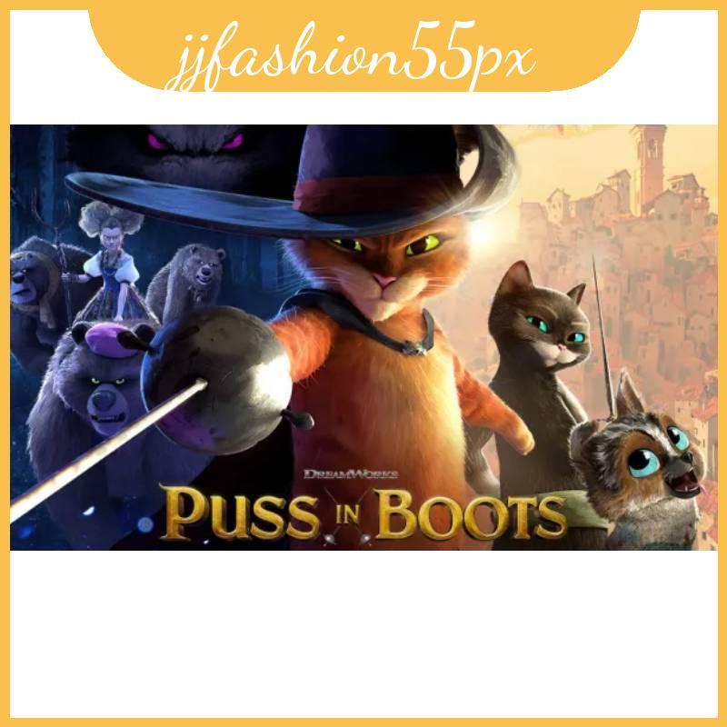 Puss In Boots คอสเพลย์เครื่องแต่งกาย Jumpsuit สําหรับเทศกาลฮาโลวีน