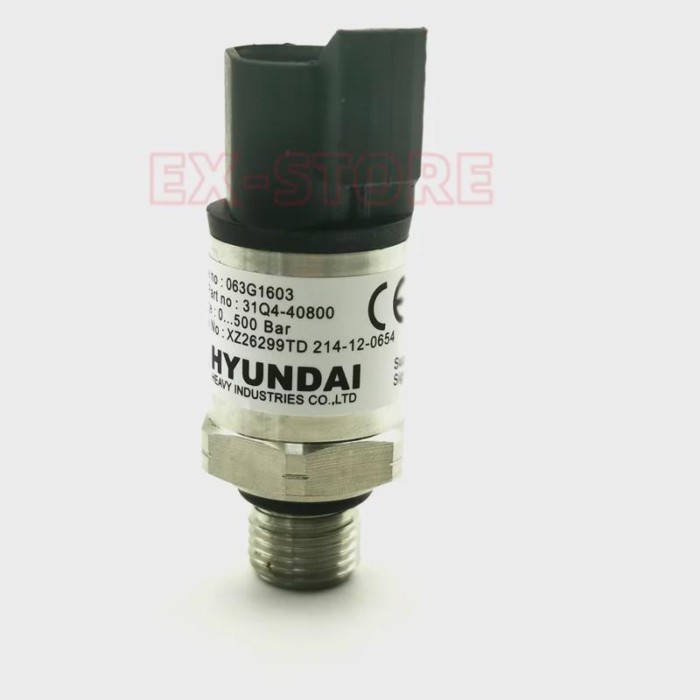 31Q4-40800,500 bar SENSOR PRESSURE Hyundai R145-9,R160-9,R140-9,R210-9,R330-9,R380-9,R480-9,R450-7,