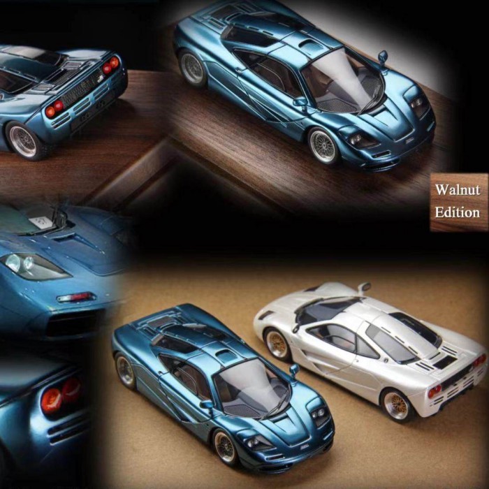 SCM MY64 1: 64 McLaren MF1 เรซิ่นจําลองรถรุ่นคอลเลกชันเครื่องประดับ