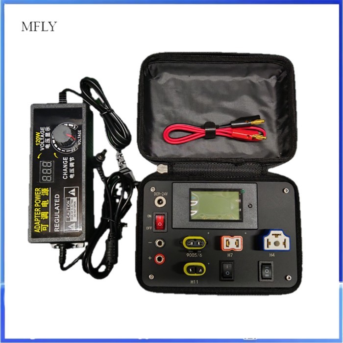 Car Led H4 H7 H11 H8 9005 9006 T10 Festoon Headlight Lamp Auto Lights Bulbs Testing Box Test Device