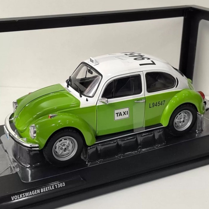 SOLIDO 1/18 VW BEETLE 1303 TAXI Volkswagen BEETLE รถรุ่นโลหะผสม