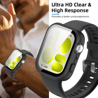 เคส สําหรับ Huawei Watch Fit 5/Fit 5Pro PC เคสฟิล์มกระจก กันชนป้องกันหน้าจอสำหรับ smartwatch Huawei Fit 5/Fit 5Pro