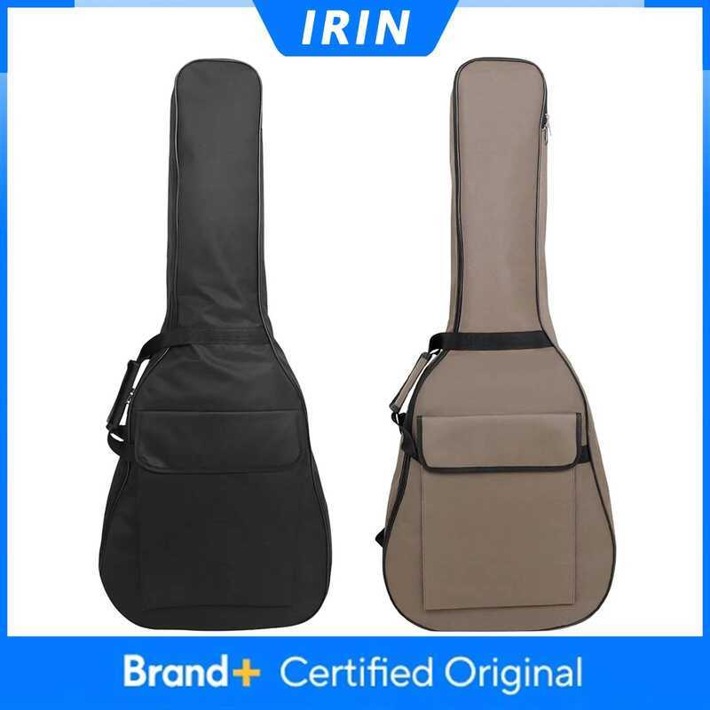 C IRIN 41 Inch Guitar Acoustic/Classical Guitar Case Double Shoulder Soft S Polyester Backpack Guit