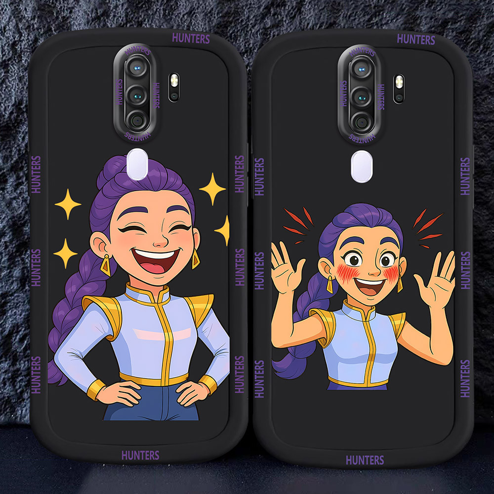 อ่อนนุ่มเคสโทรศัพท์หรับ OPPO A5 A9 2020 M34 Kpop Demon Hunters
