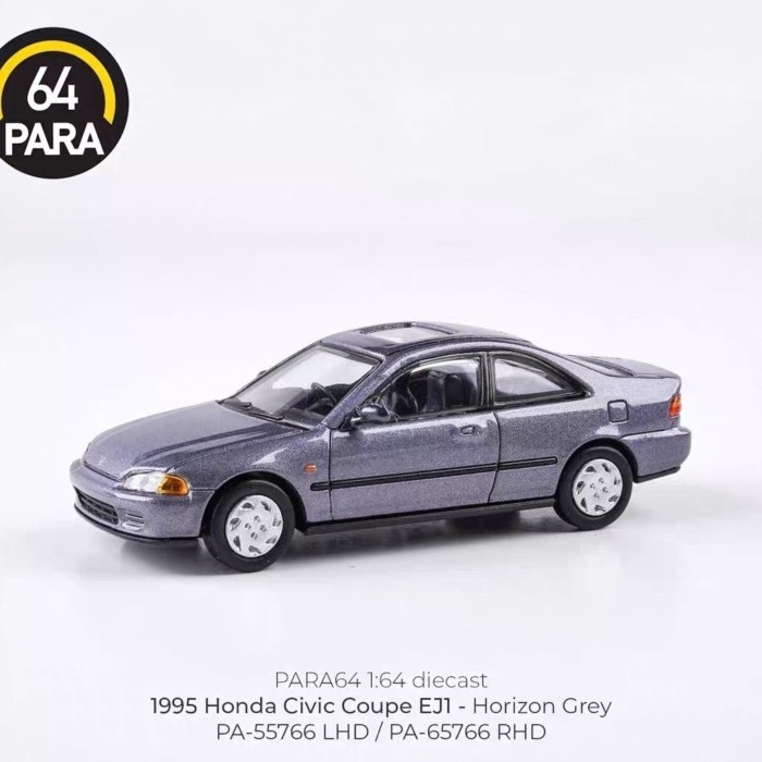 PARA64 1/64 Honda Civic Coupe EJ1 1995 รุ่นโลหะผสม