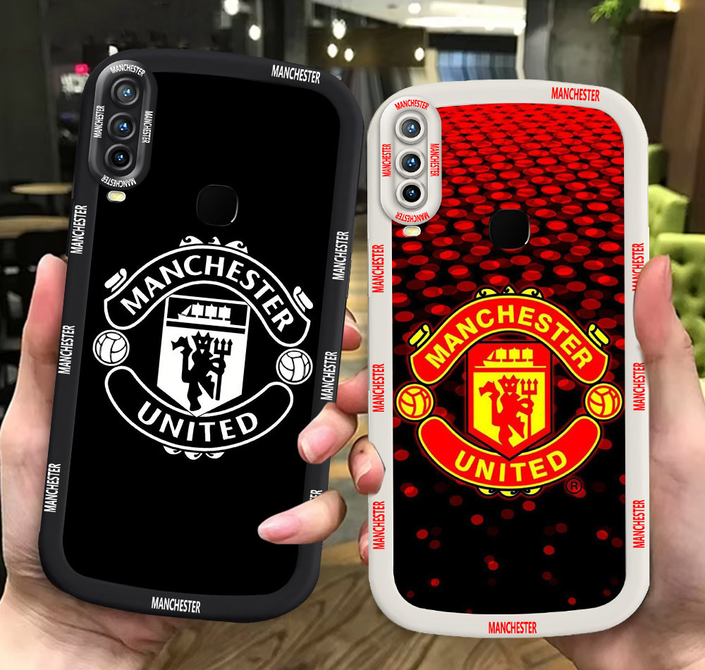 G55 Klub FC ขาวดำเคสโทรศัพท์หรับ VIVO Y17 Y91 Y91C Y93 Y95 Y12 Y15 ปก