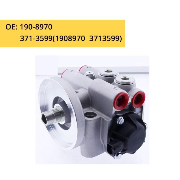 OE: 371-3599 1R-0770 190-8970 Excavator Fuel Filter Head C7 Fuel Pump For Caterpillar E324D E325D E