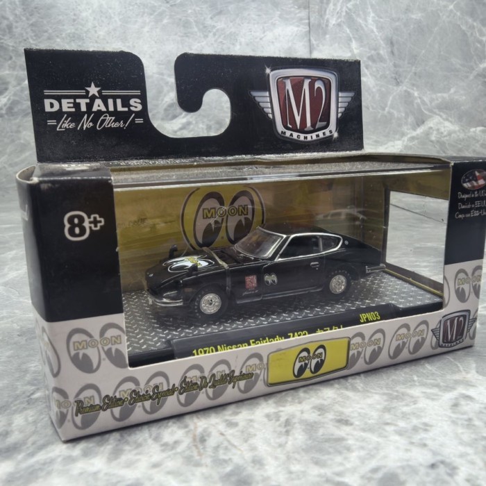 M2 1/64 NISSAN Fairlady Z432 Ladies Alloy Collection Car Model Front Cover สามารถเปิดได้