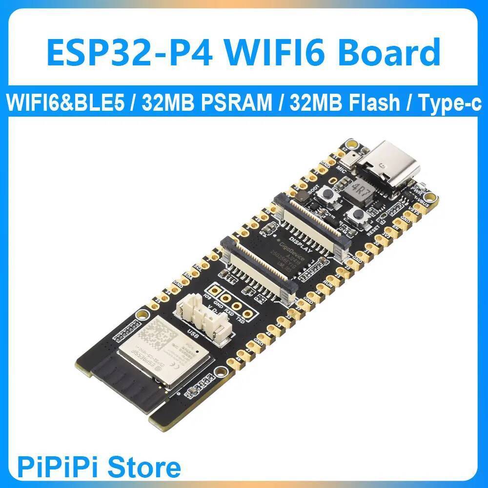 ESP32-P4 บอร์ดพัฒนา c6 pico WIFI6 RISC-V MCU 32MB PSRAM 32MB Flash Display /กล้อง CSI /ลําโพงเสียง M