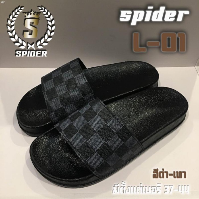 Avz61Shop รองเท้าแตะ SPIDER รุ่น L01 " สีดำ "  มี เบอร์ 37-44 (มีตารางไซส์ในรูปภาพ) ที่นิยมมากที่สุ