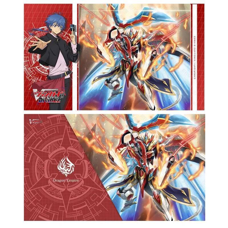 การ์ดขนาด 60x35 ซม.!! Vanguard ผู้เล่นเดี่ยว Battle Playmat 2mmNoSeamEdge Judging Blades Equip Ars Vairina Rubber Board Game Mat