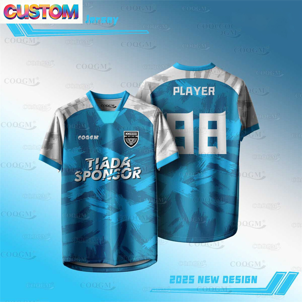 2026 ดีไซน์ใหม่ ! Jersey Custom ชื่อ Baju Bola Futsal Football Jerseys ราคาถูก NFL Jerseys Baju Foot
