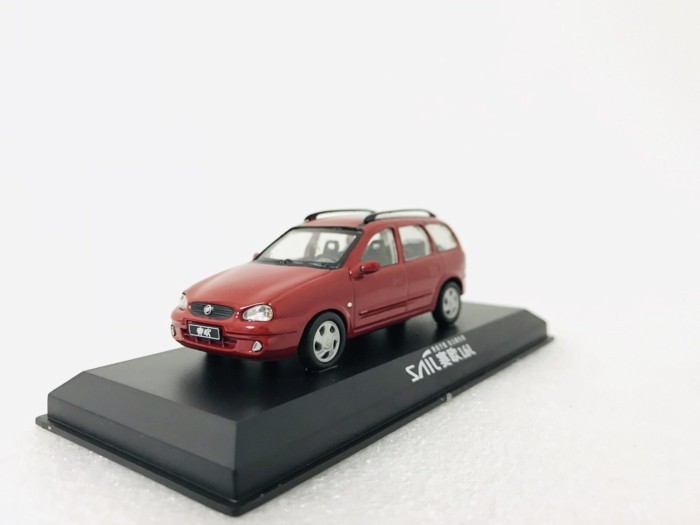 1: 43 โรงงานเดิม Universal Buick SAIL SRV สถานีรถรุ่น Red Out of Print