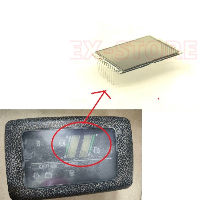 monitor LCD for komatsu PC30MR-1