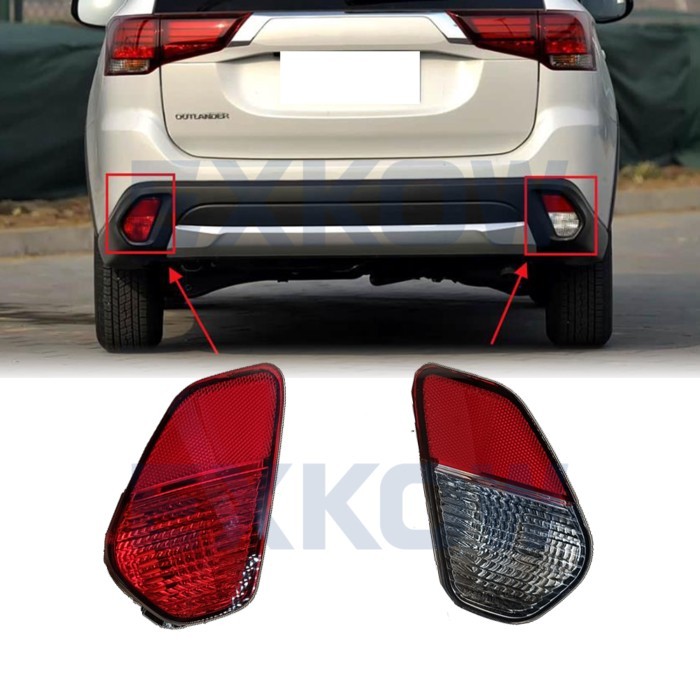 Rear Tail Lamp Reflector for Mitsubishi Outlander 3 2016-2021 GF2W GF3W GF4W GF6W GF7W GF8W GG2W GG