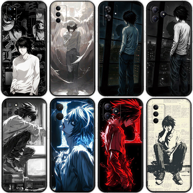 Death Note Anime L กฎหมาย ct.5 สําหรับ Realme 3 Pro 5i 5 s 8 Pro Q 6i 7i ความเข้ากันได้ TPU เคสโทรศั