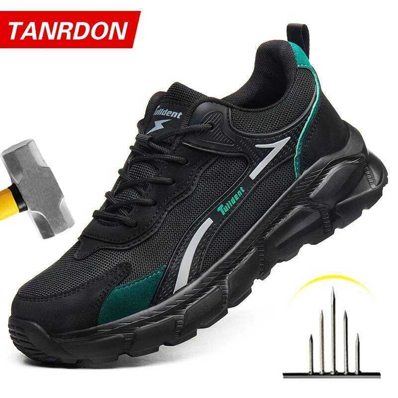 C New Safety Shoes, Puncture Ant Work Shoes, Fashionable Safety Shoes, Men's Protective Shoes, Work