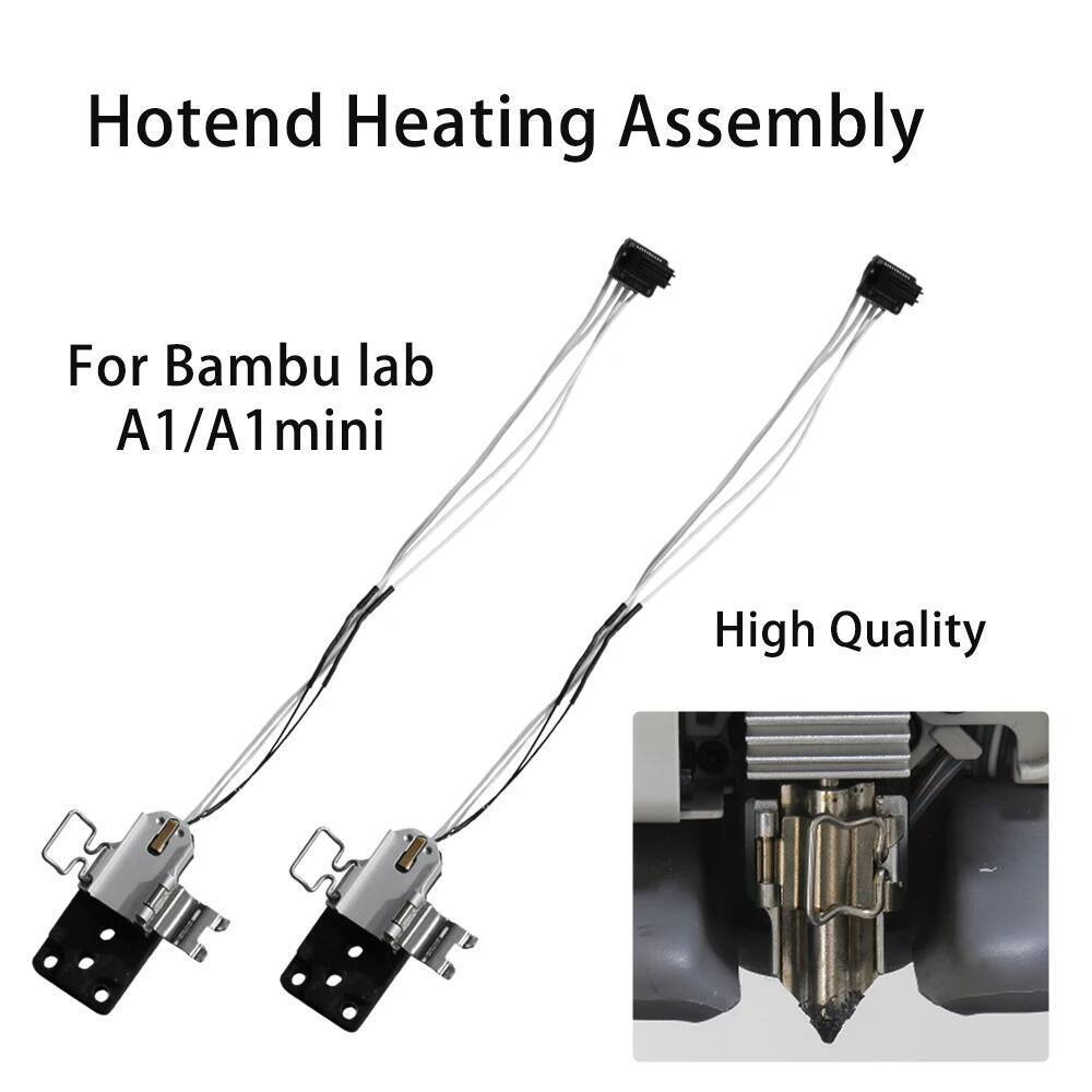 สําหรับBambu Lab A1 หัวฉีดA1 Mini Hotendติดตั้งความร้อนสําหรับBambu Lab A1 Mini Zubehör Bulab A1 Min