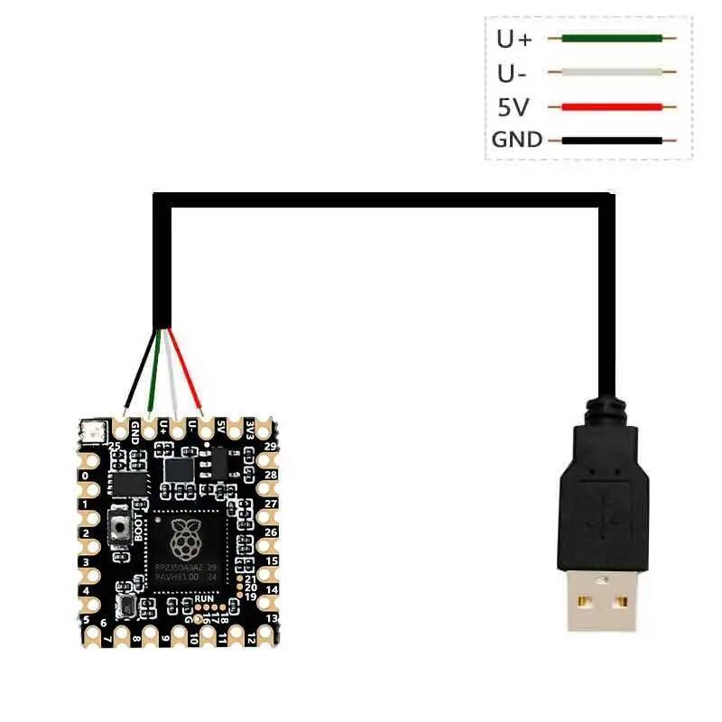 Raspberry Pi Pico 2 RP2350 Core A บอร์ดพัฒนาไมโคร RP2350-Core-A