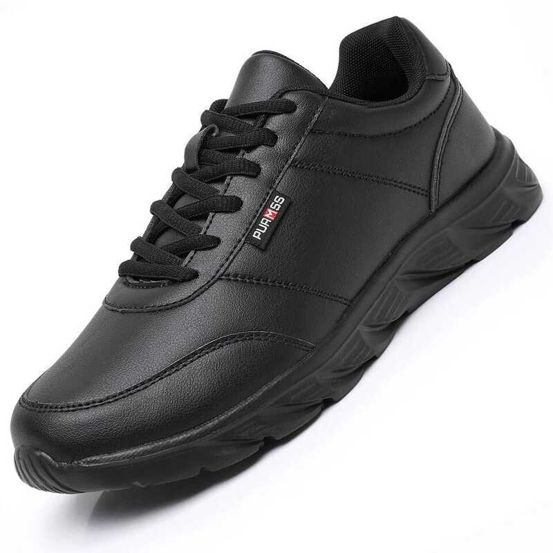 C Men Shoes Soft Moccasin Shoes Comfortable Casual Shoes For Men Solid Black White Walking Men Snea