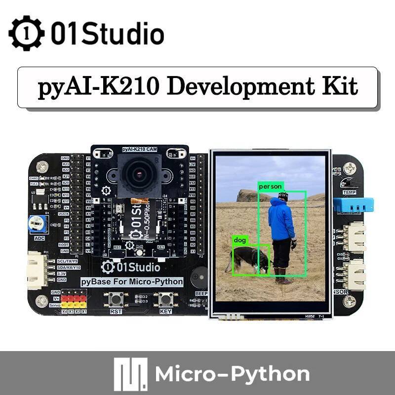 01Studio pyAI- K210 Kit Development Board Python AI ปัญญาประดิษฐ์ Machine Vision Deep Learning Micro