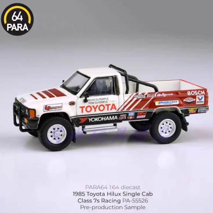 PARA64 1/64 Toyota Hilux 85 7S Cross Country Race Halax Pika รุ่น