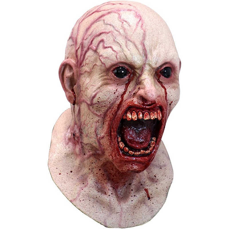 C [Hot Trends] Zombie Creepy Halloween Props Scary Realistic Party Cosplay Costume Props Horror Inf