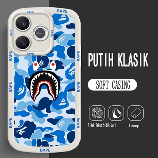 อ่อนนุ่มเคสโทรศัพท์หรับ Infinix Smart HOT 30i 8 HD 5 7 40i Plus Pro M52 ba_pe shark