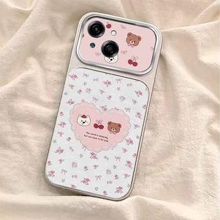 เหมาะสําหรับ Tecno spark GO 1 2025 เคสโทรศัพท์ ดีไซน์ใหม่ love หมี โบว์ กันกระแทก soft Case TPDT20