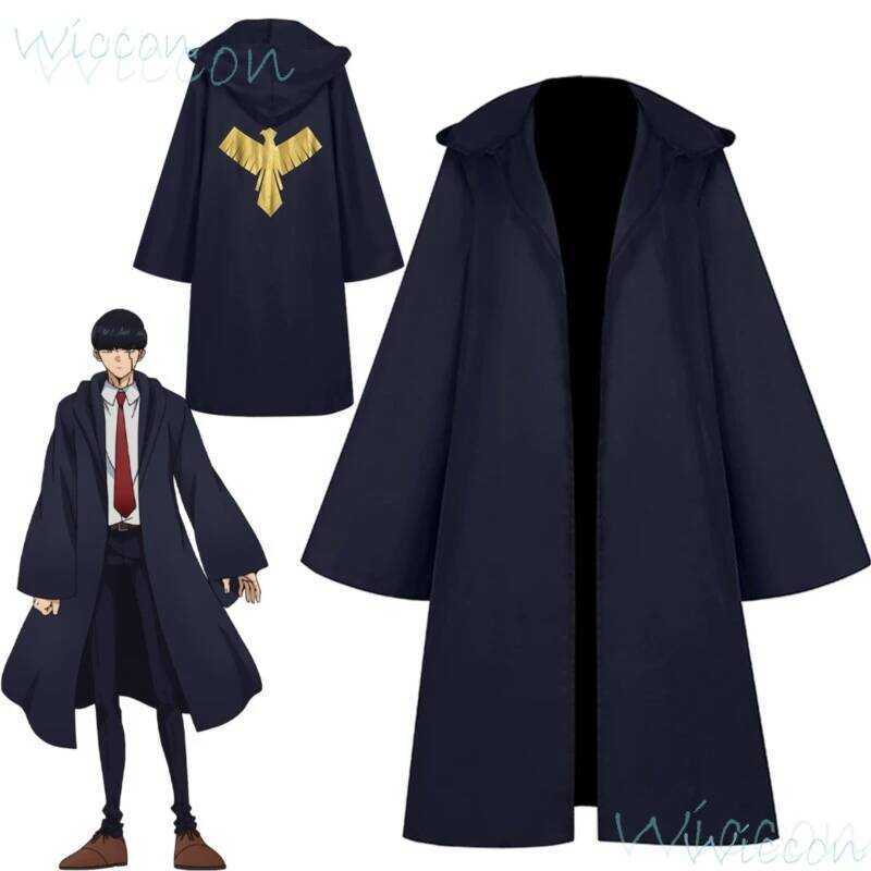 C Mash Burnedead Anime Lance Crown Mashle: Magic And Muscles Cosplay Cape Cos Uniform Magic Robe Cl