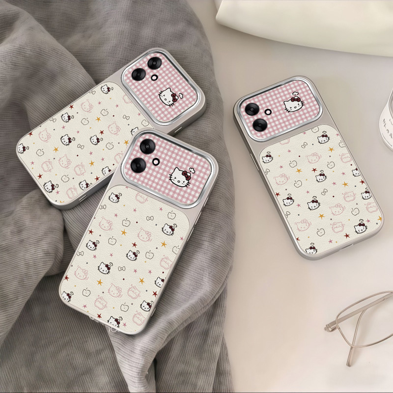 เหมาะสําหรับเคสโทรศัพท์ Redmi 13C 5G ดีไซน์ใหม่ลายแมวน่ารักปลอกกันกระแทก TPDT06